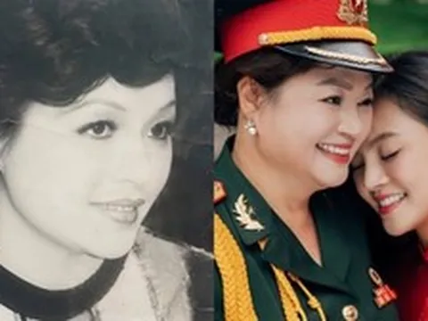 Nữ Thượng tá là 'thiên nga sân khấu' nổi tiếng, mẹ ruột mỹ nhân phim giờ vàng
