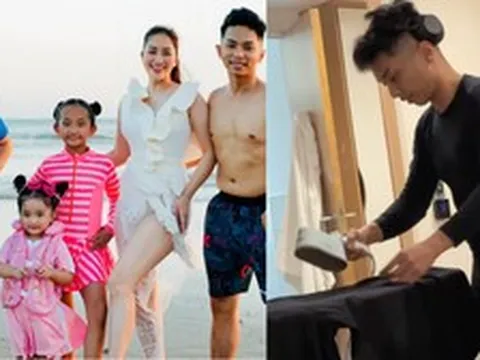 Phan Hiển lộ ảnh chuẩn "chồng quốc dân", cưng chiều Khánh Thi khiến dân tình trầm trồ