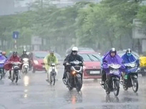 Miền Bắc tiếp tục mưa lớn từ chiều tối nay