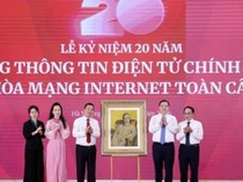 Cổng Thông tin điện tử Chính phủ trọng thể kỷ niệm 20 năm Ngày hòa mạng Internet toàn cầu