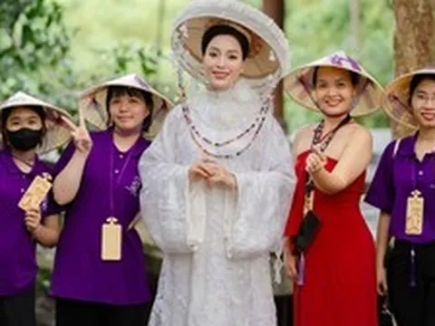 Huyền Trang Sao Mai ra mắt MV "Em là cô gái Việt Nam" đúng sinh nhật tuổi 36