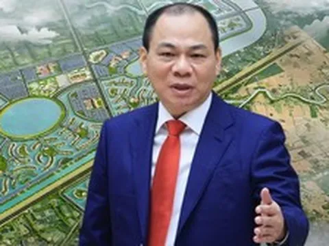 Siêu dự án 1.100ha của tỷ phú Phạm Nhật Vượng tăng vốn lên 145.000 tỷ đồng