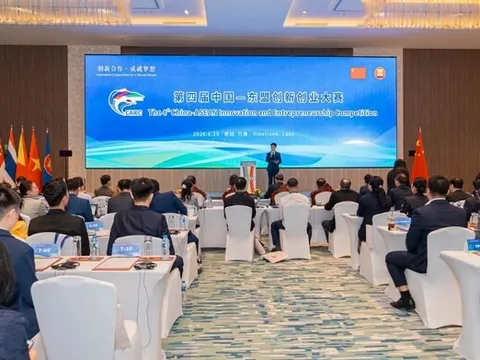 Chung kết Cuộc thi Đổi mới sáng tạo và Khởi nghiệp Trung Quốc-ASEAN lần thứ 4 được tổ chức thành công tại Viêng Chăn, Lào