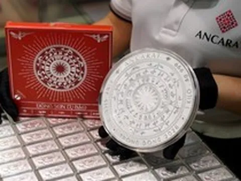 Giá bạc thỏi, bạc miếng sáng ngày 9/9 tại DOJI, Ancarat, Bảo Tín Mạnh Hải, Sacombank