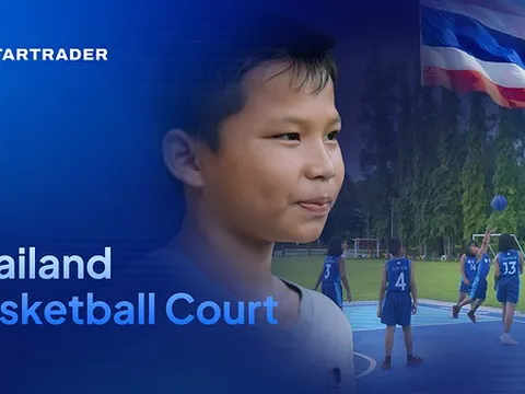 Sân thể thao do STARCARES cải tạo tại Thái Lan trở thành không gian chung cho nhà trường và cộng đồng
