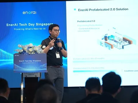 Từ năng lượng đến chip, EnerAI mang đến giải pháp cấp điện AIDC toàn diện tại Tech Day Singapore 2026