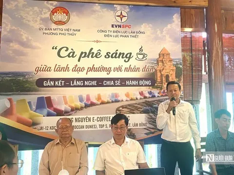 "Cà phê sáng cùng nhân dân": Ngành điện Lâm Đồng lắng nghe từ cơ sở
