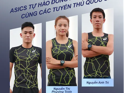 ASICS đồng hành cùng 3 tuyển thủ quốc gia Việt Nam chinh phục đấu trường thể thao phối hợp