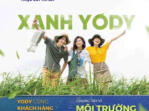 Yody tặng một tỷ đồng, 50 chỉ vàng mừng sinh nhật 10 tuổi