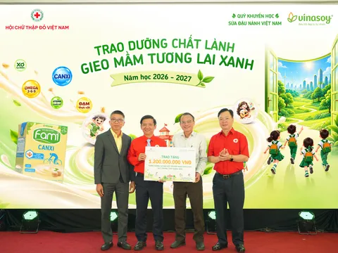30 trường – 1 triệu hộp sữa: Tiếp nối hành trình mang dưỡng chất lành đến những mầm xanh tương lai