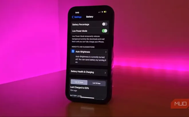 Tôi đã bật những cài đặt này trên iPhone, giờ pin của máy dùng được cả ngày mà "không sợ hết"