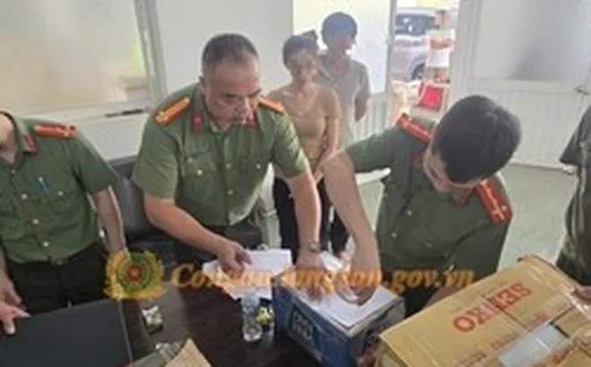 Khám xét khẩn cấp công ty và nhà máy, bắt tạm giam Trần Văn Quận sinh năm 1957